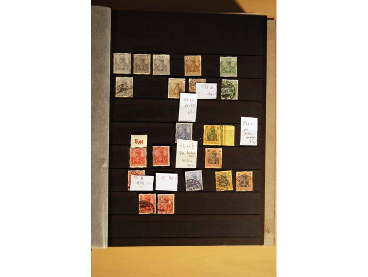 1900/16, ungebrauchte, postfrische und gestempelte, sehr spezialisierte Sammlung mit einer Vielzahl guter Werte, dabei Mi.-Nr