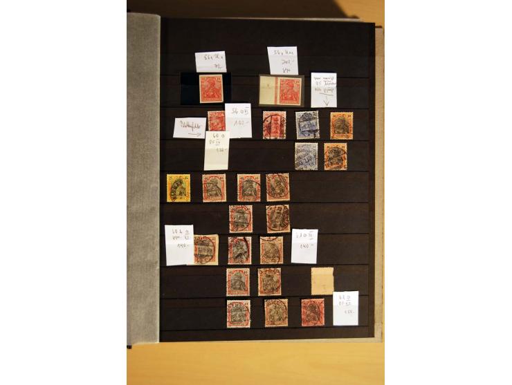 1900/16, ungebrauchte, postfrische und gestempelte, sehr spezialisierte Sammlung mit einer Vielzahl guter Werte, dabei Mi.-Nr