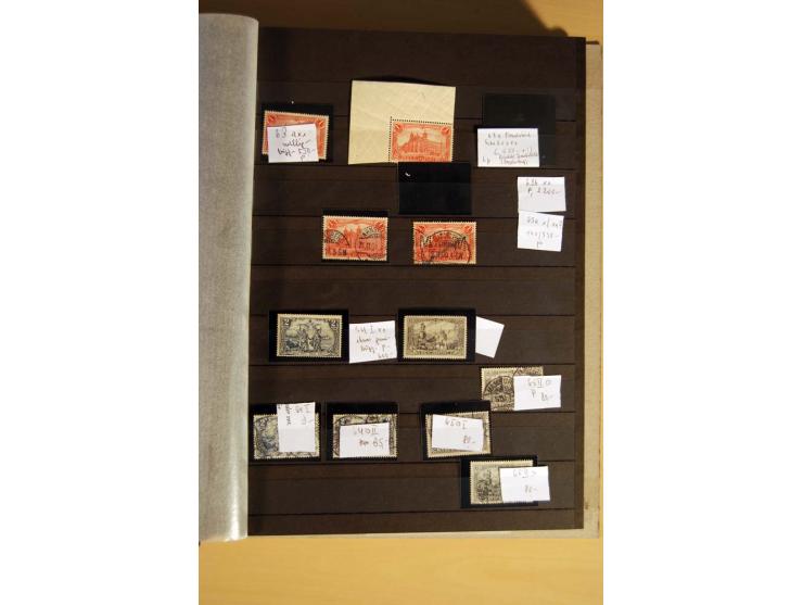 1900/16, ungebrauchte, postfrische und gestempelte, sehr spezialisierte Sammlung mit einer Vielzahl guter Werte, dabei Mi.-Nr