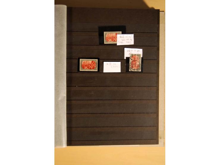 1900/16, ungebrauchte, postfrische und gestempelte, sehr spezialisierte Sammlung mit einer Vielzahl guter Werte, dabei Mi.-Nr