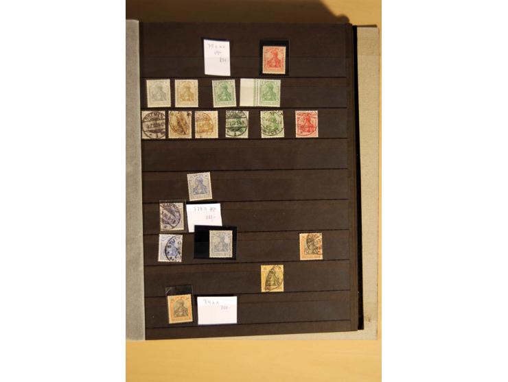 1900/16, ungebrauchte, postfrische und gestempelte, sehr spezialisierte Sammlung mit einer Vielzahl guter Werte, dabei Mi.-Nr
