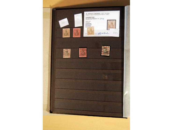 1900/16, ungebrauchte, postfrische und gestempelte, sehr spezialisierte Sammlung mit einer Vielzahl guter Werte, dabei Mi.-Nr