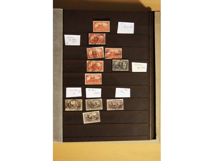 1900/16, ungebrauchte, postfrische und gestempelte, sehr spezialisierte Sammlung mit einer Vielzahl guter Werte, dabei Mi.-Nr