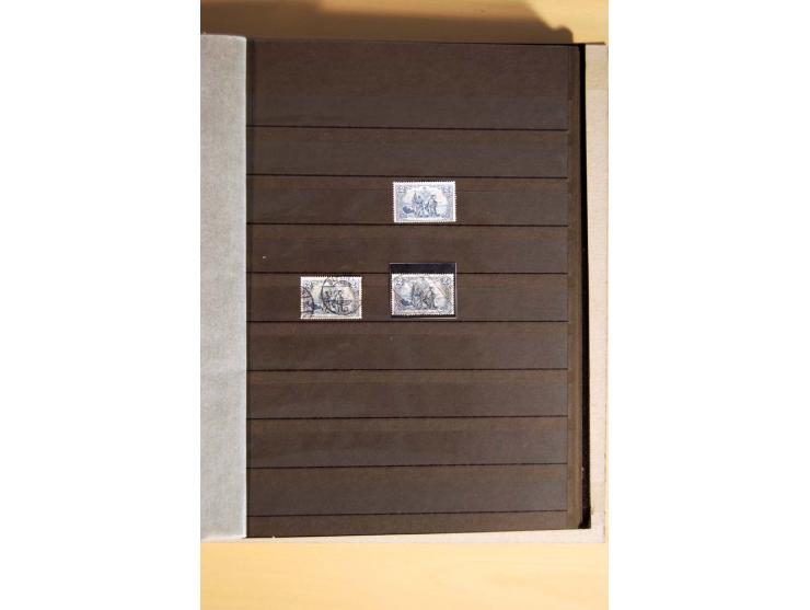 1900/16, ungebrauchte, postfrische und gestempelte, sehr spezialisierte Sammlung mit einer Vielzahl guter Werte, dabei Mi.-Nr