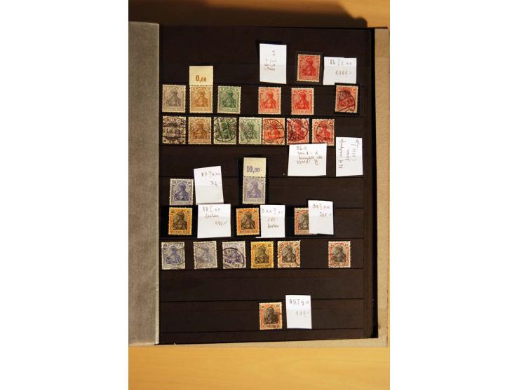 1900/16, ungebrauchte, postfrische und gestempelte, sehr spezialisierte Sammlung mit einer Vielzahl guter Werte, dabei Mi.-Nr