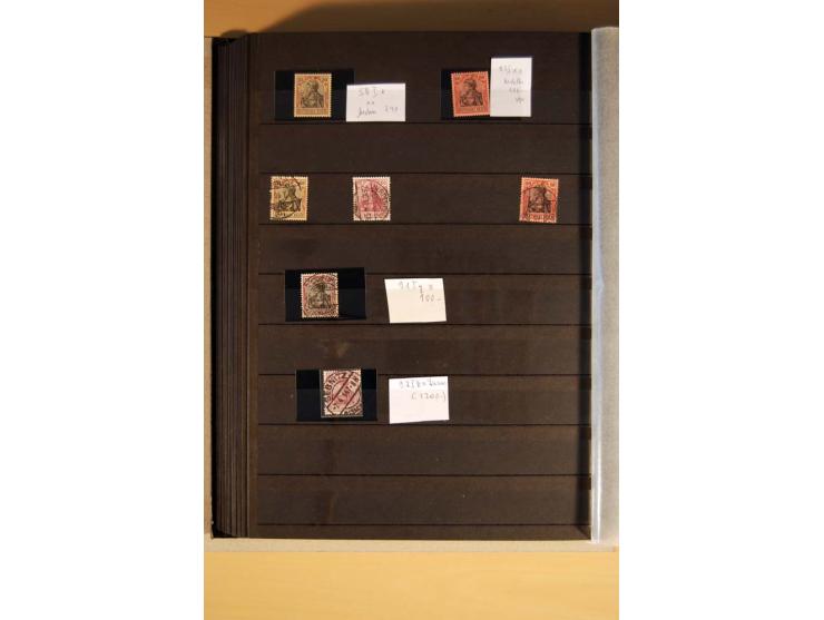 1900/16, ungebrauchte, postfrische und gestempelte, sehr spezialisierte Sammlung mit einer Vielzahl guter Werte, dabei Mi.-Nr