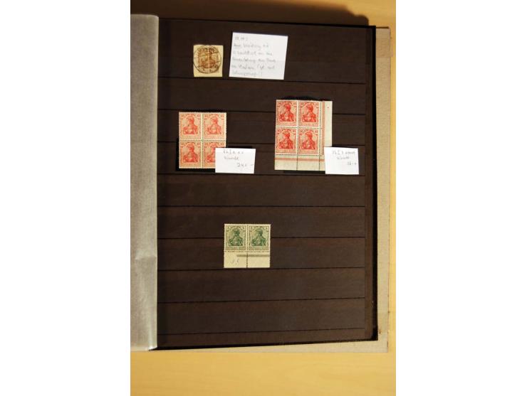 1900/16, ungebrauchte, postfrische und gestempelte, sehr spezialisierte Sammlung mit einer Vielzahl guter Werte, dabei Mi.-Nr