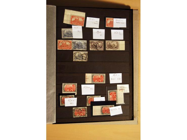 1900/16, ungebrauchte, postfrische und gestempelte, sehr spezialisierte Sammlung mit einer Vielzahl guter Werte, dabei Mi.-Nr