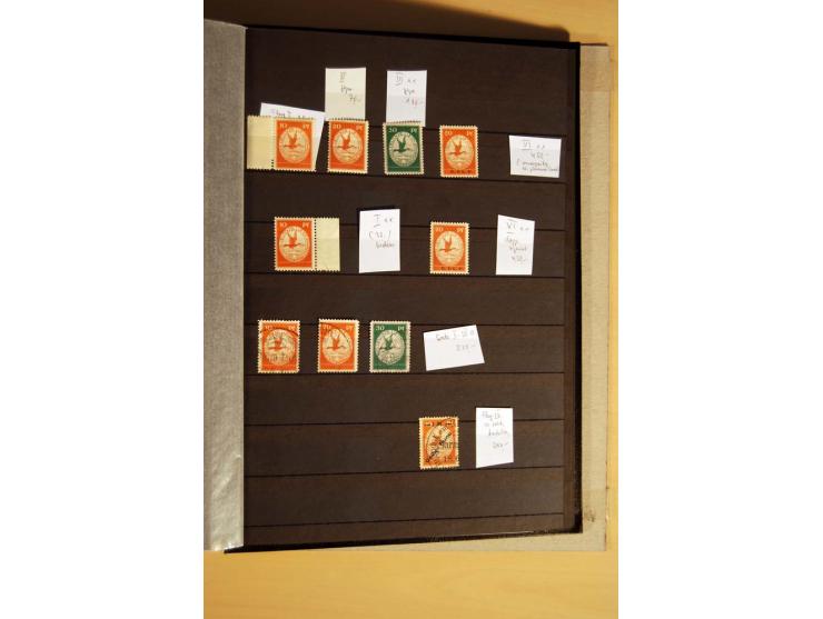 1900/16, ungebrauchte, postfrische und gestempelte, sehr spezialisierte Sammlung mit einer Vielzahl guter Werte, dabei Mi.-Nr