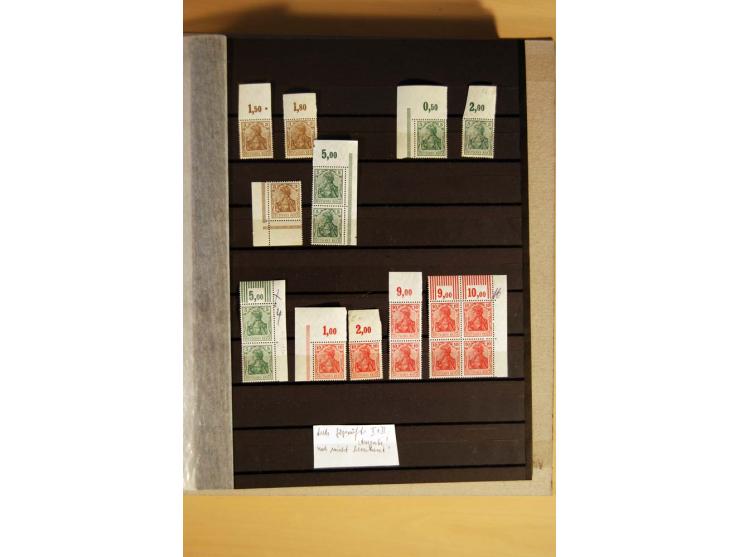 1900/16, ungebrauchte, postfrische und gestempelte, sehr spezialisierte Sammlung mit einer Vielzahl guter Werte, dabei Mi.-Nr