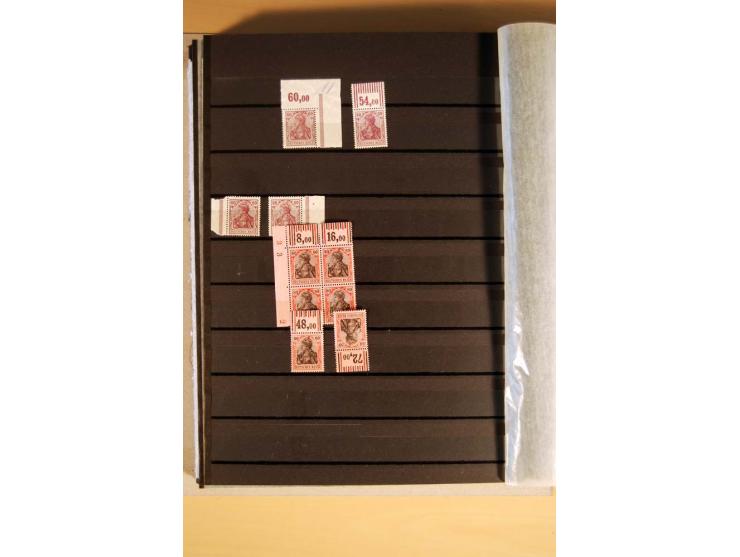 1900/16, ungebrauchte, postfrische und gestempelte, sehr spezialisierte Sammlung mit einer Vielzahl guter Werte, dabei Mi.-Nr