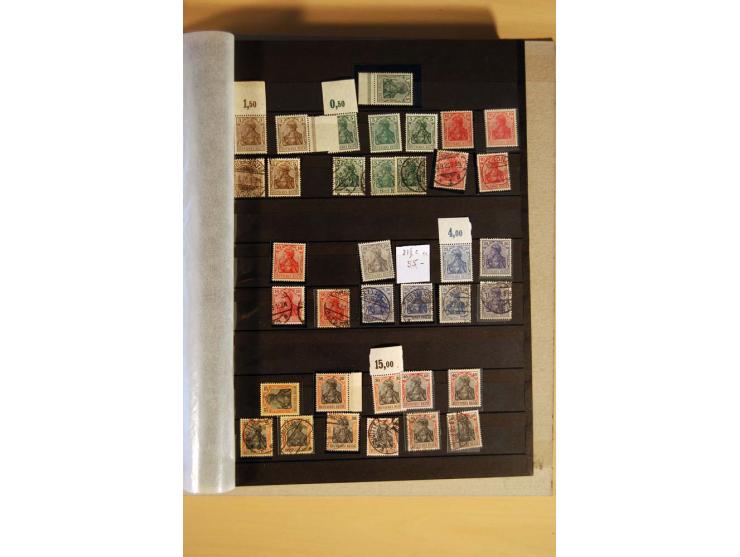 1900/16, ungebrauchte, postfrische und gestempelte, sehr spezialisierte Sammlung mit einer Vielzahl guter Werte, dabei Mi.-Nr