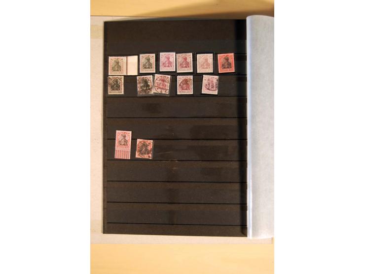 1900/16, ungebrauchte, postfrische und gestempelte, sehr spezialisierte Sammlung mit einer Vielzahl guter Werte, dabei Mi.-Nr