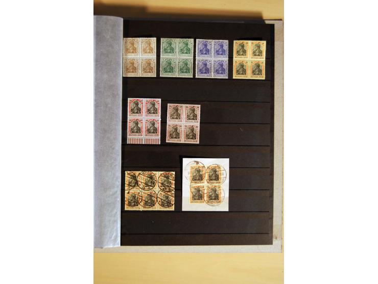 1900/16, ungebrauchte, postfrische und gestempelte, sehr spezialisierte Sammlung mit einer Vielzahl guter Werte, dabei Mi.-Nr