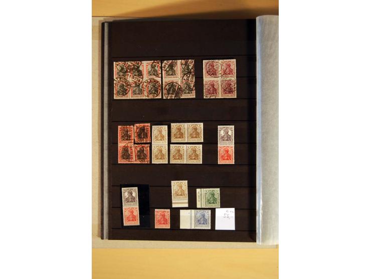 1900/16, ungebrauchte, postfrische und gestempelte, sehr spezialisierte Sammlung mit einer Vielzahl guter Werte, dabei Mi.-Nr