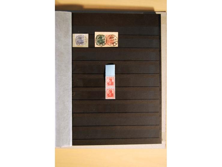 1900/16, ungebrauchte, postfrische und gestempelte, sehr spezialisierte Sammlung mit einer Vielzahl guter Werte, dabei Mi.-Nr