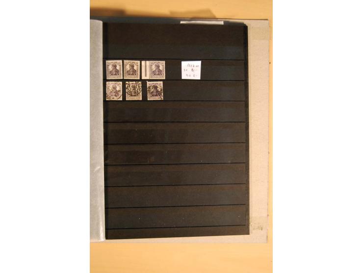 1900/16, ungebrauchte, postfrische und gestempelte, sehr spezialisierte Sammlung mit einer Vielzahl guter Werte, dabei Mi.-Nr