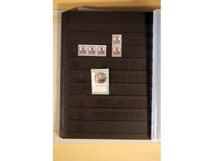 1900/16, ungebrauchte, postfrische und gestempelte, sehr spezialisierte Sammlung mit einer Vielzahl guter Werte, dabei Mi.-Nr