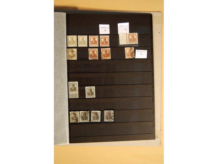 1900/16, ungebrauchte, postfrische und gestempelte, sehr spezialisierte Sammlung mit einer Vielzahl guter Werte, dabei Mi.-Nr