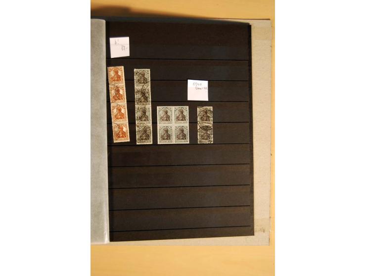 1900/16, ungebrauchte, postfrische und gestempelte, sehr spezialisierte Sammlung mit einer Vielzahl guter Werte, dabei Mi.-Nr
