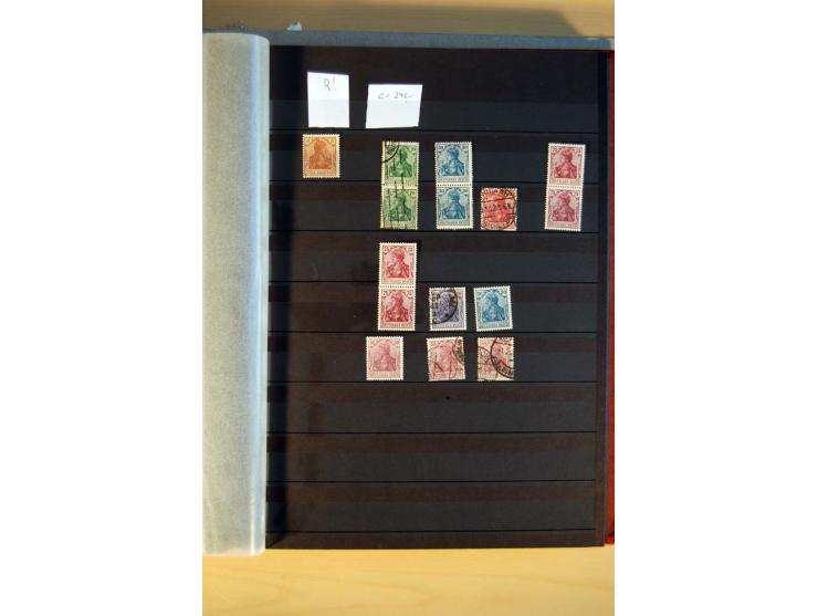 1916/23, ungebrauchte, postrische und gestempelte Sammlung, sehr spezialisiert mit einer Vielzahl an Besonderheiten wie Einhe