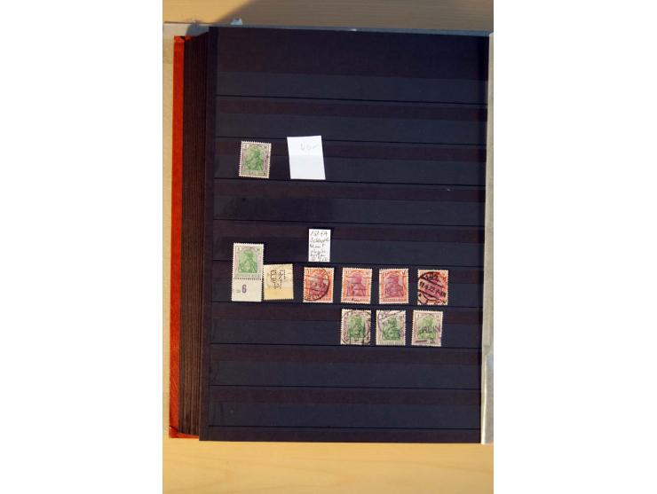1916/23, ungebrauchte, postrische und gestempelte Sammlung, sehr spezialisiert mit einer Vielzahl an Besonderheiten wie Einhe