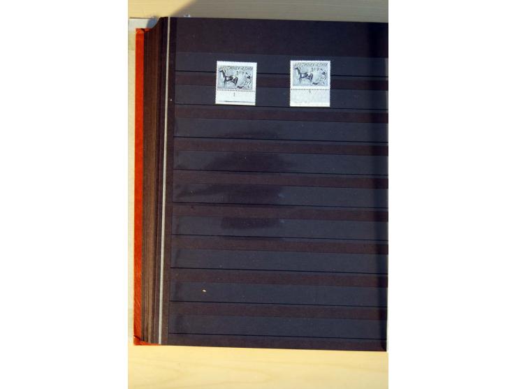1916/23, ungebrauchte, postrische und gestempelte Sammlung, sehr spezialisiert mit einer Vielzahl an Besonderheiten wie Einhe