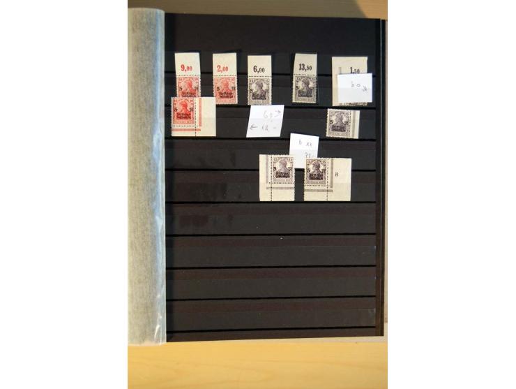 1916/23, ungebrauchte, postrische und gestempelte Sammlung, sehr spezialisiert mit einer Vielzahl an Besonderheiten wie Einhe