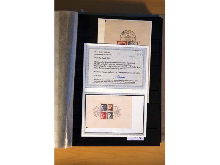 1923/45, umfangreiche ungebrauchte, postfrische und gestempelte Sammlung mit einer Vielzahl an besseren Werten, z.B. Mi.-Nr. 