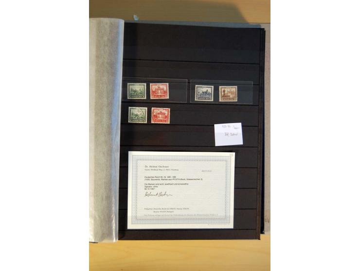 1923/45, umfangreiche ungebrauchte, postfrische und gestempelte Sammlung mit einer Vielzahl an besseren Werten, z.B. Mi.-Nr. 