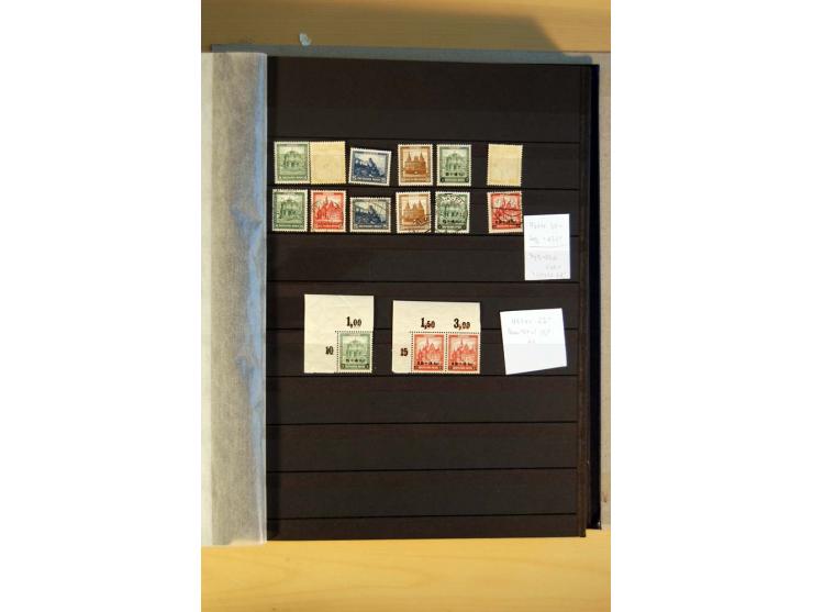 1923/45, umfangreiche ungebrauchte, postfrische und gestempelte Sammlung mit einer Vielzahl an besseren Werten, z.B. Mi.-Nr. 