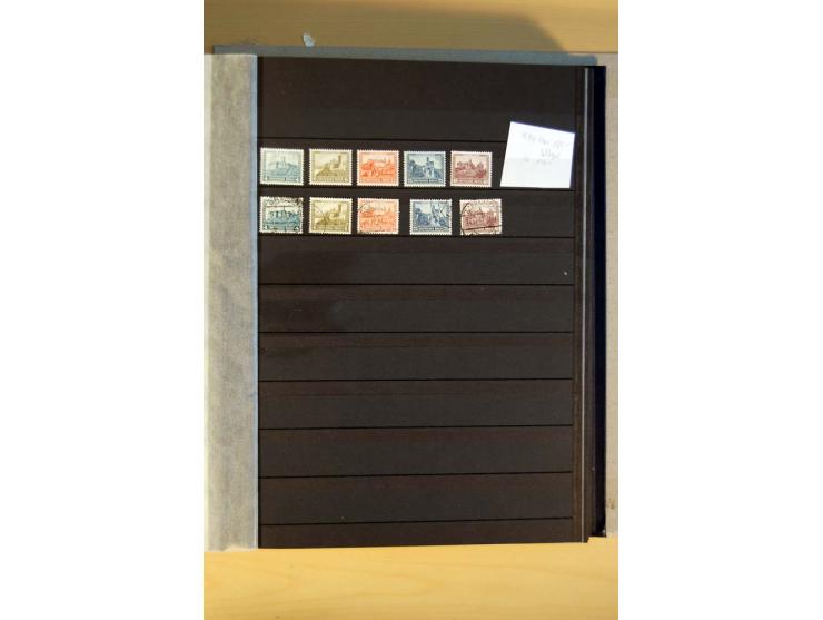 1923/45, umfangreiche ungebrauchte, postfrische und gestempelte Sammlung mit einer Vielzahl an besseren Werten, z.B. Mi.-Nr. 