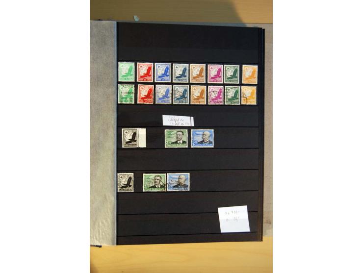 1923/45, umfangreiche ungebrauchte, postfrische und gestempelte Sammlung mit einer Vielzahl an besseren Werten, z.B. Mi.-Nr. 