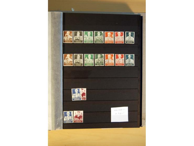 1923/45, umfangreiche ungebrauchte, postfrische und gestempelte Sammlung mit einer Vielzahl an besseren Werten, z.B. Mi.-Nr. 