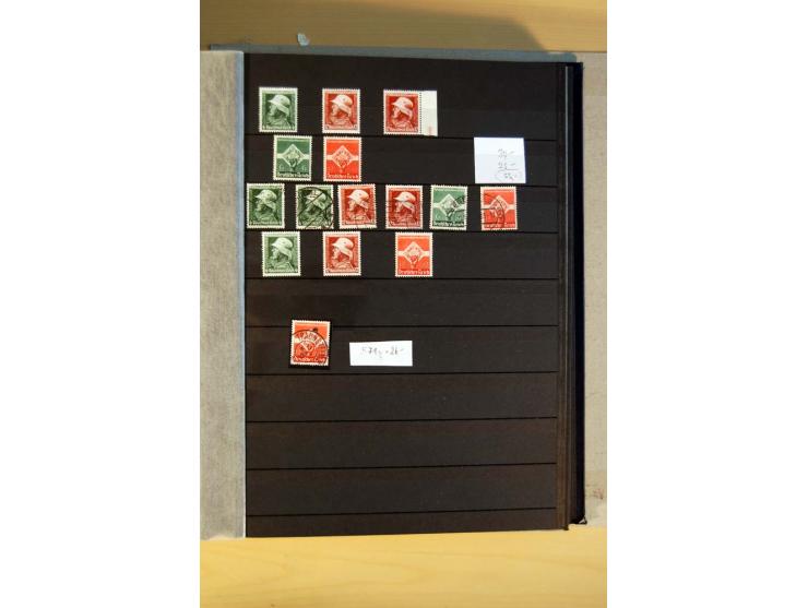 1923/45, umfangreiche ungebrauchte, postfrische und gestempelte Sammlung mit einer Vielzahl an besseren Werten, z.B. Mi.-Nr. 
