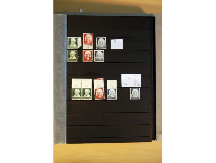 1923/45, umfangreiche ungebrauchte, postfrische und gestempelte Sammlung mit einer Vielzahl an besseren Werten, z.B. Mi.-Nr. 