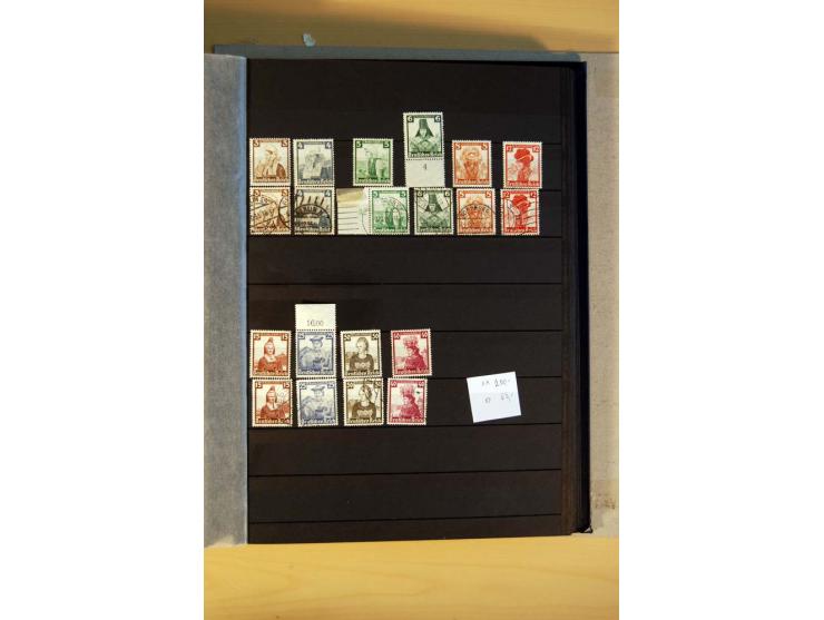 1923/45, umfangreiche ungebrauchte, postfrische und gestempelte Sammlung mit einer Vielzahl an besseren Werten, z.B. Mi.-Nr. 