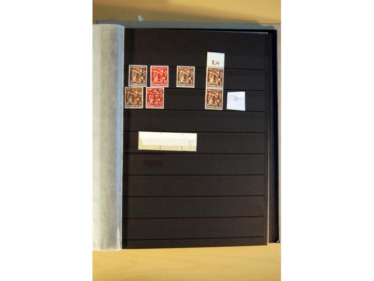 1923/45, umfangreiche ungebrauchte, postfrische und gestempelte Sammlung mit einer Vielzahl an besseren Werten, z.B. Mi.-Nr. 