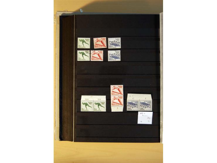 1923/45, umfangreiche ungebrauchte, postfrische und gestempelte Sammlung mit einer Vielzahl an besseren Werten, z.B. Mi.-Nr. 
