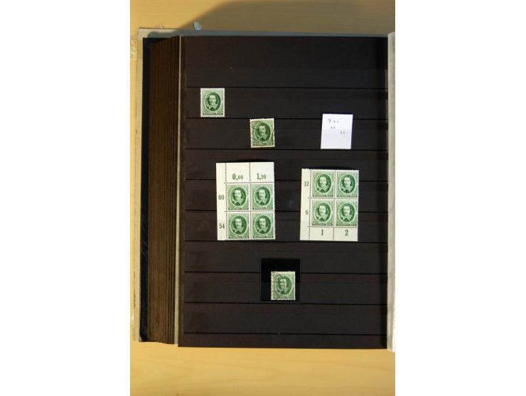 1923/45, umfangreiche ungebrauchte, postfrische und gestempelte Sammlung mit einer Vielzahl an besseren Werten, z.B. Mi.-Nr. 