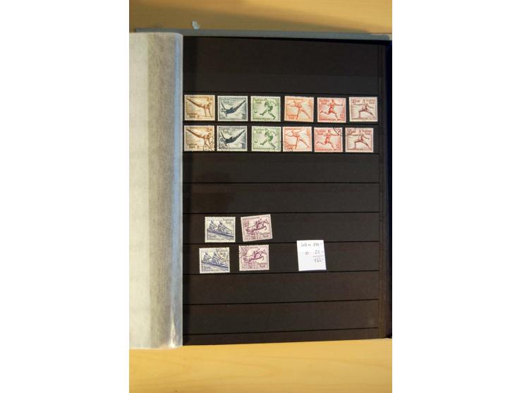 1923/45, umfangreiche ungebrauchte, postfrische und gestempelte Sammlung mit einer Vielzahl an besseren Werten, z.B. Mi.-Nr. 