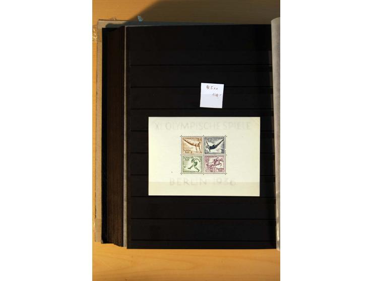 1923/45, umfangreiche ungebrauchte, postfrische und gestempelte Sammlung mit einer Vielzahl an besseren Werten, z.B. Mi.-Nr. 