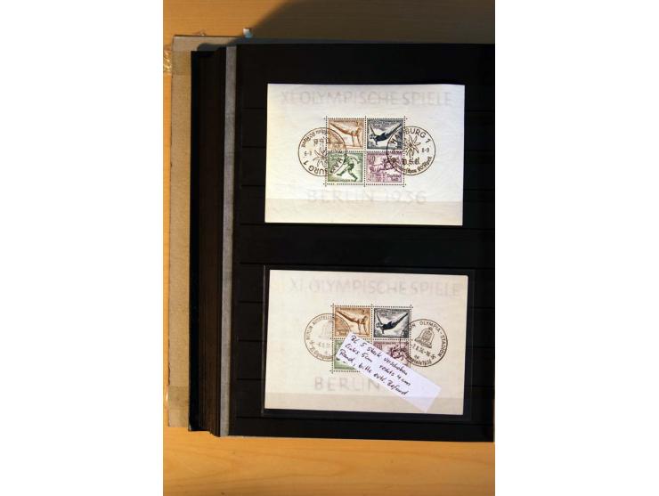 1923/45, umfangreiche ungebrauchte, postfrische und gestempelte Sammlung mit einer Vielzahl an besseren Werten, z.B. Mi.-Nr. 