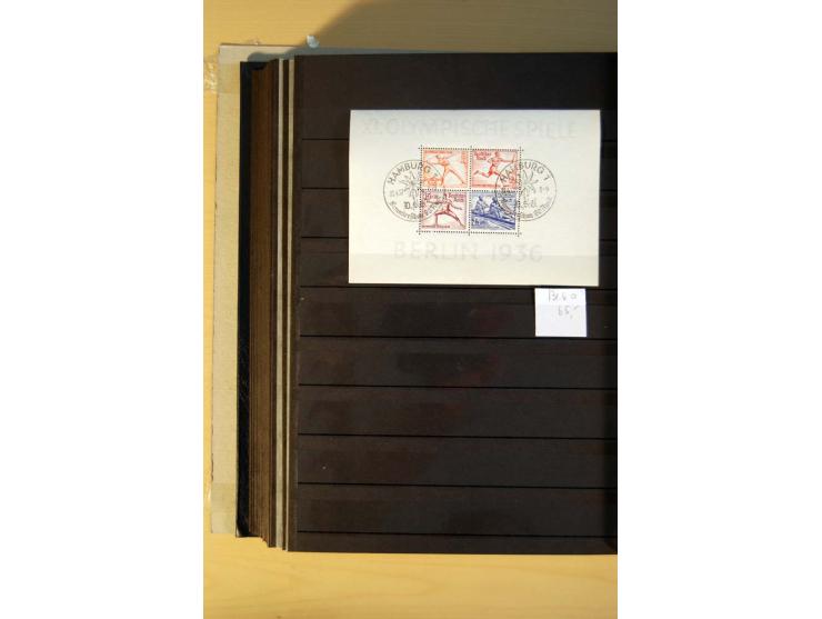 1923/45, umfangreiche ungebrauchte, postfrische und gestempelte Sammlung mit einer Vielzahl an besseren Werten, z.B. Mi.-Nr. 