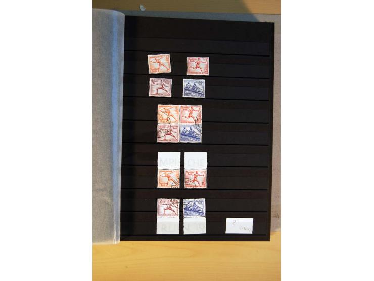1923/45, umfangreiche ungebrauchte, postfrische und gestempelte Sammlung mit einer Vielzahl an besseren Werten, z.B. Mi.-Nr. 