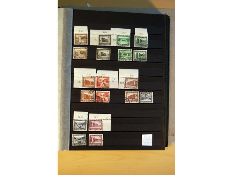 1923/45, umfangreiche ungebrauchte, postfrische und gestempelte Sammlung mit einer Vielzahl an besseren Werten, z.B. Mi.-Nr. 