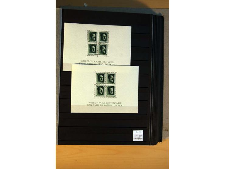 1923/45, umfangreiche ungebrauchte, postfrische und gestempelte Sammlung mit einer Vielzahl an besseren Werten, z.B. Mi.-Nr. 