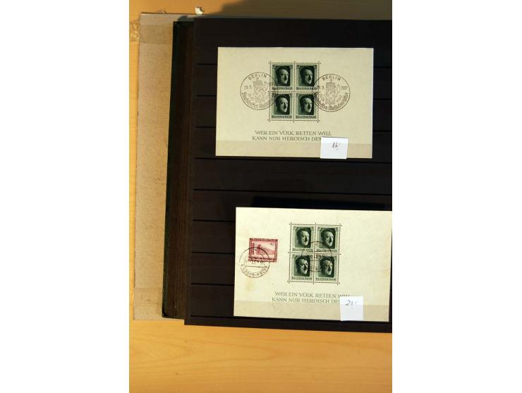 1923/45, umfangreiche ungebrauchte, postfrische und gestempelte Sammlung mit einer Vielzahl an besseren Werten, z.B. Mi.-Nr. 