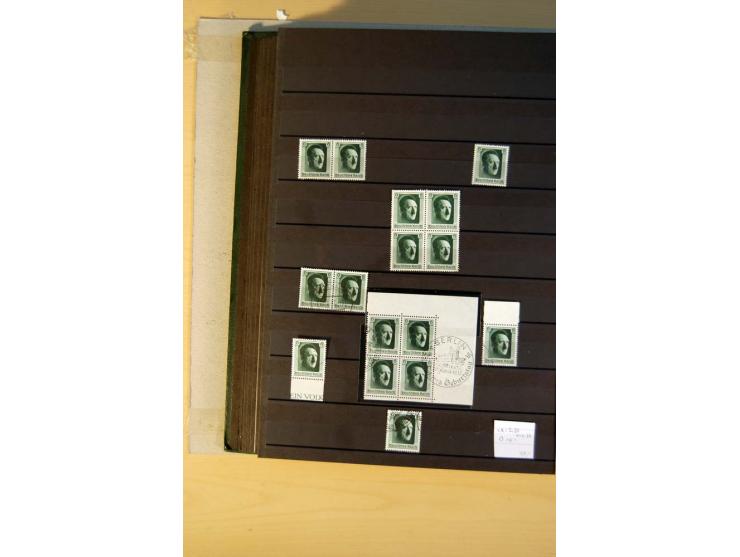 1923/45, umfangreiche ungebrauchte, postfrische und gestempelte Sammlung mit einer Vielzahl an besseren Werten, z.B. Mi.-Nr. 