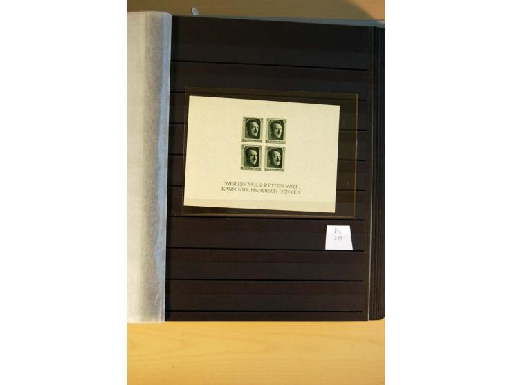 1923/45, umfangreiche ungebrauchte, postfrische und gestempelte Sammlung mit einer Vielzahl an besseren Werten, z.B. Mi.-Nr. 